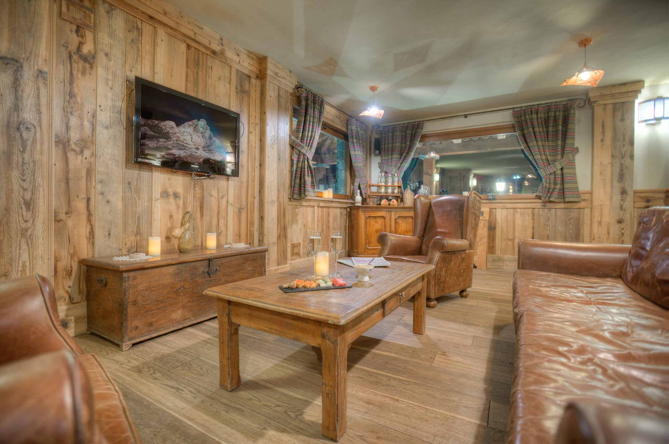 salotto accogliente all'Hotel Mon Rêve